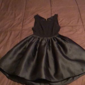 Black cocktail dress
